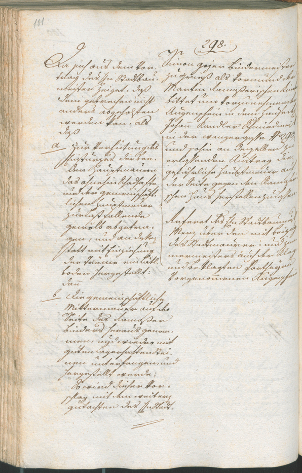 Civic Archives of Bozen-Bolzano - BOhisto Ratsprotokoll 1801 