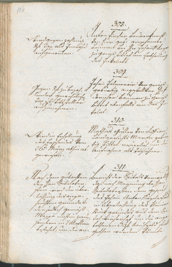 Civic Archives of Bozen-Bolzano - BOhisto Ratsprotokoll 1801 