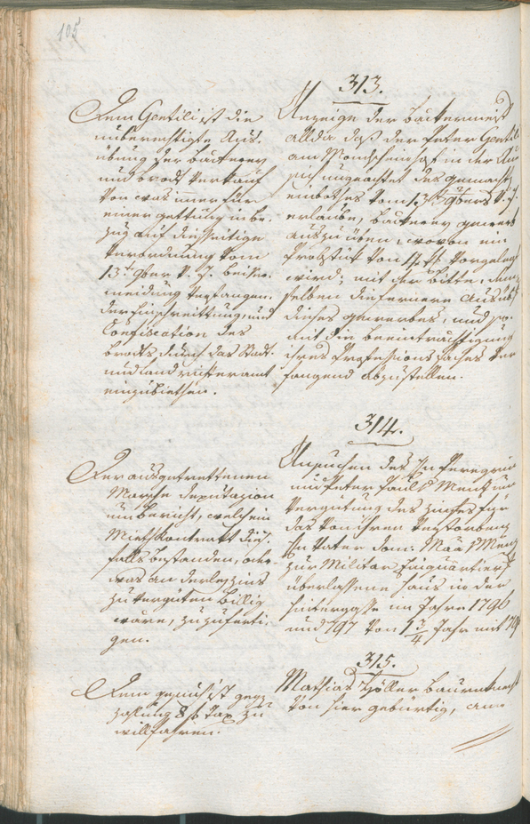 Civic Archives of Bozen-Bolzano - BOhisto Ratsprotokoll 1801 