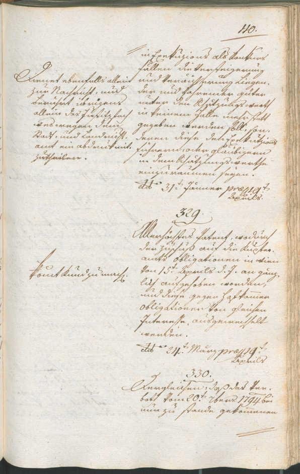 Civic Archives of Bozen-Bolzano - BOhisto Ratsprotokoll 1801 