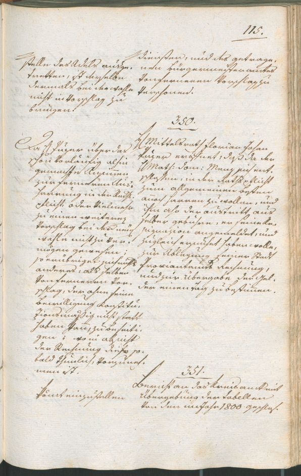 Civic Archives of Bozen-Bolzano - BOhisto Ratsprotokoll 1801 