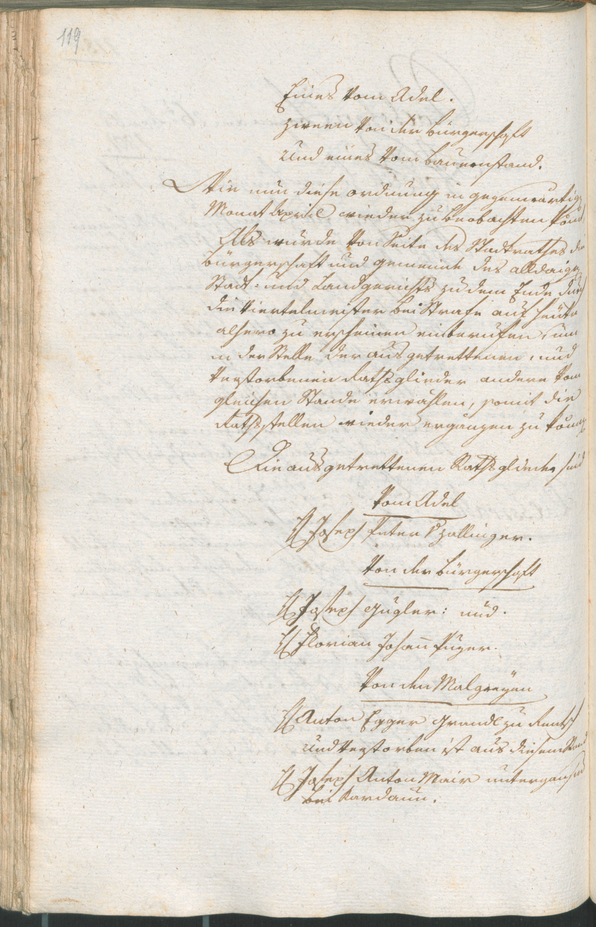 Civic Archives of Bozen-Bolzano - BOhisto Ratsprotokoll 1801 