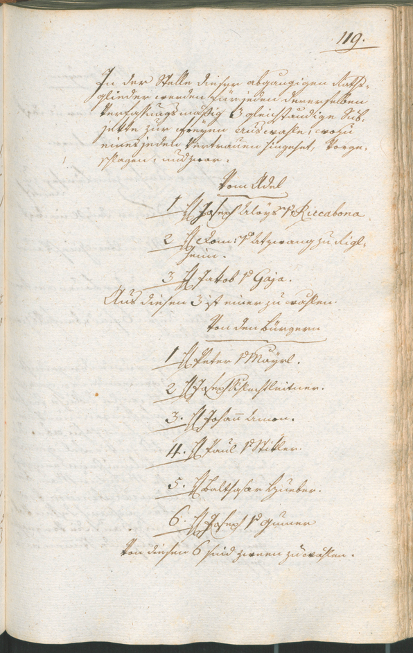 Civic Archives of Bozen-Bolzano - BOhisto Ratsprotokoll 1801 