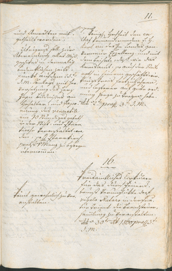 Civic Archives of Bozen-Bolzano - BOhisto Ratsprotokoll 1801 