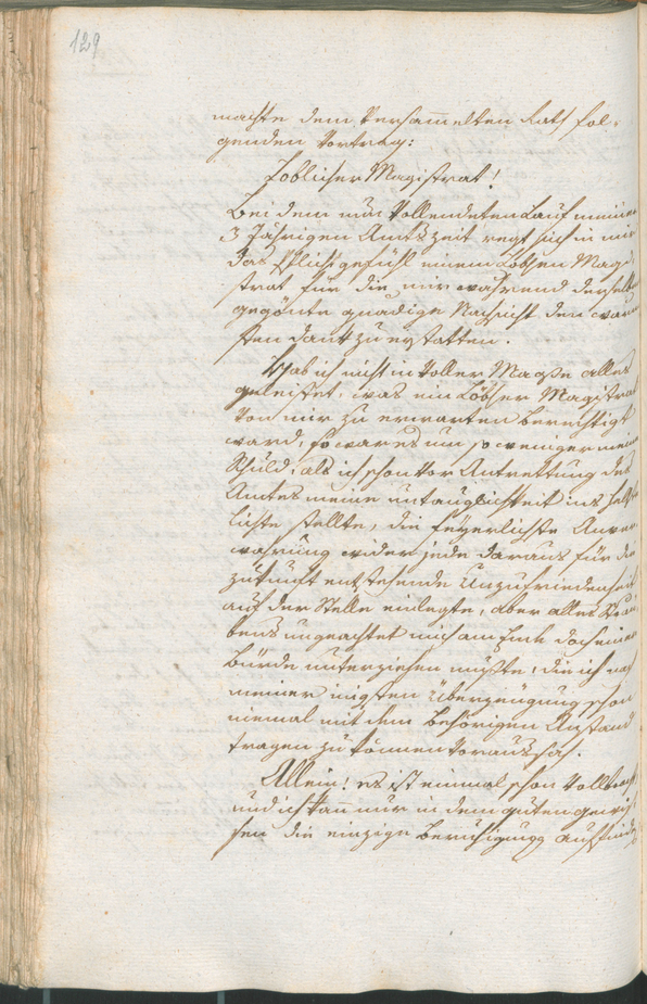 Civic Archives of Bozen-Bolzano - BOhisto Ratsprotokoll 1801 