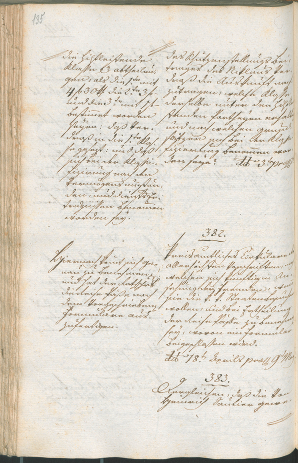 Civic Archives of Bozen-Bolzano - BOhisto Ratsprotokoll 1801 