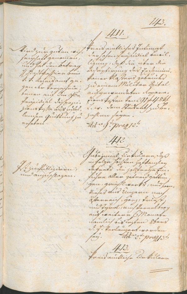 Civic Archives of Bozen-Bolzano - BOhisto Ratsprotokoll 1801 