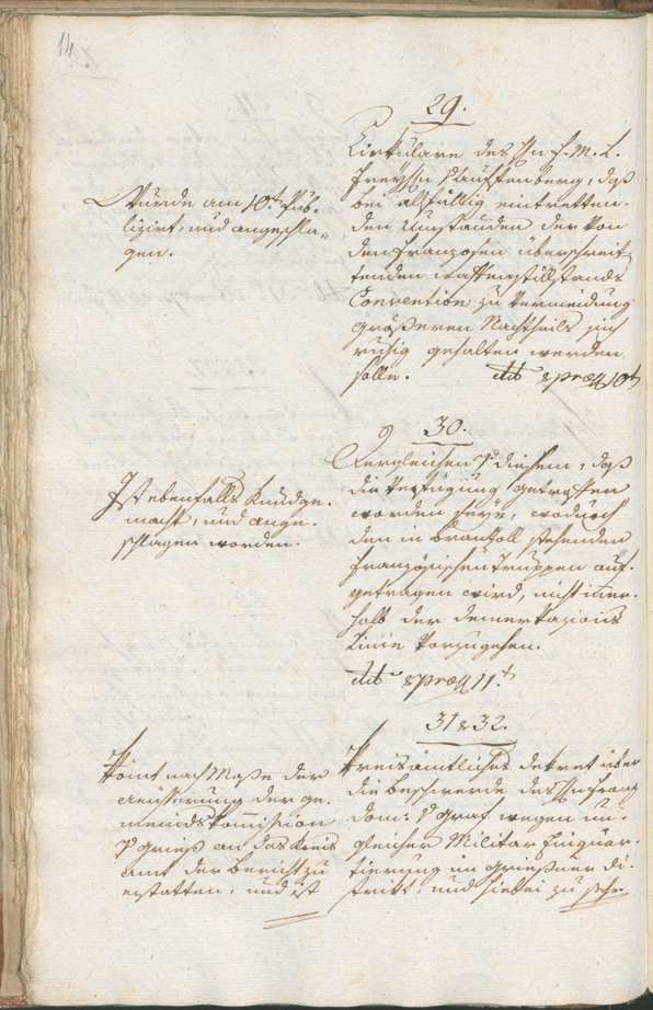 Civic Archives of Bozen-Bolzano - BOhisto Ratsprotokoll 1801 