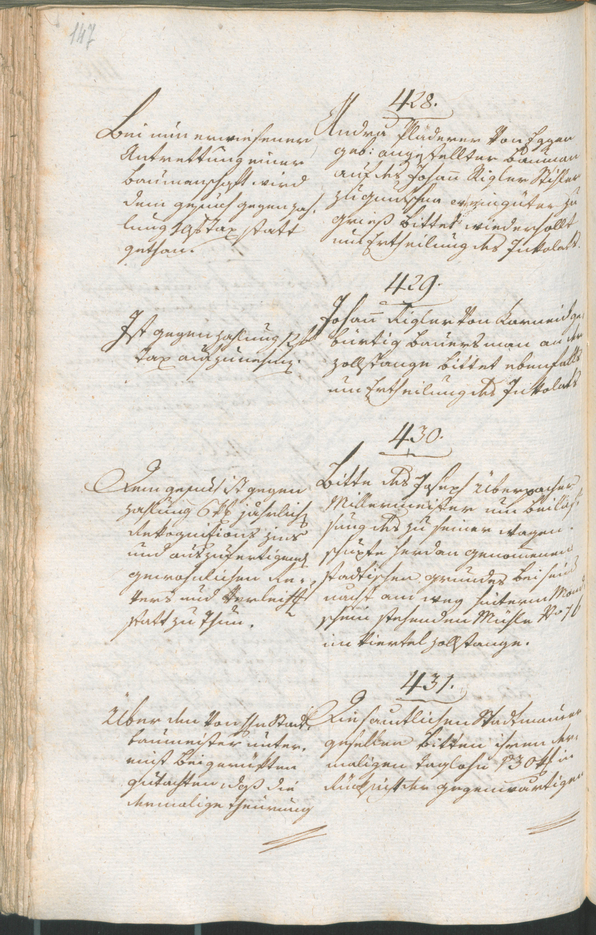 Civic Archives of Bozen-Bolzano - BOhisto Ratsprotokoll 1801 