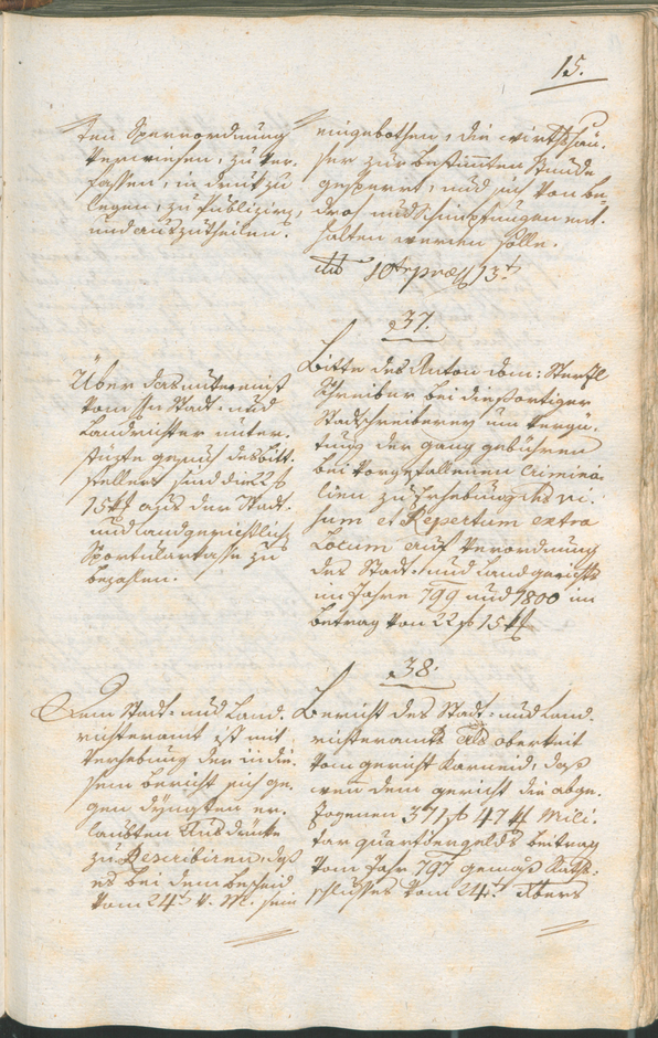 Civic Archives of Bozen-Bolzano - BOhisto Ratsprotokoll 1801 