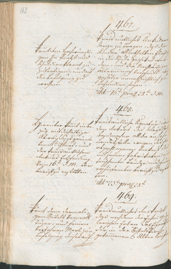 Civic Archives of Bozen-Bolzano - BOhisto Ratsprotokoll 1801 