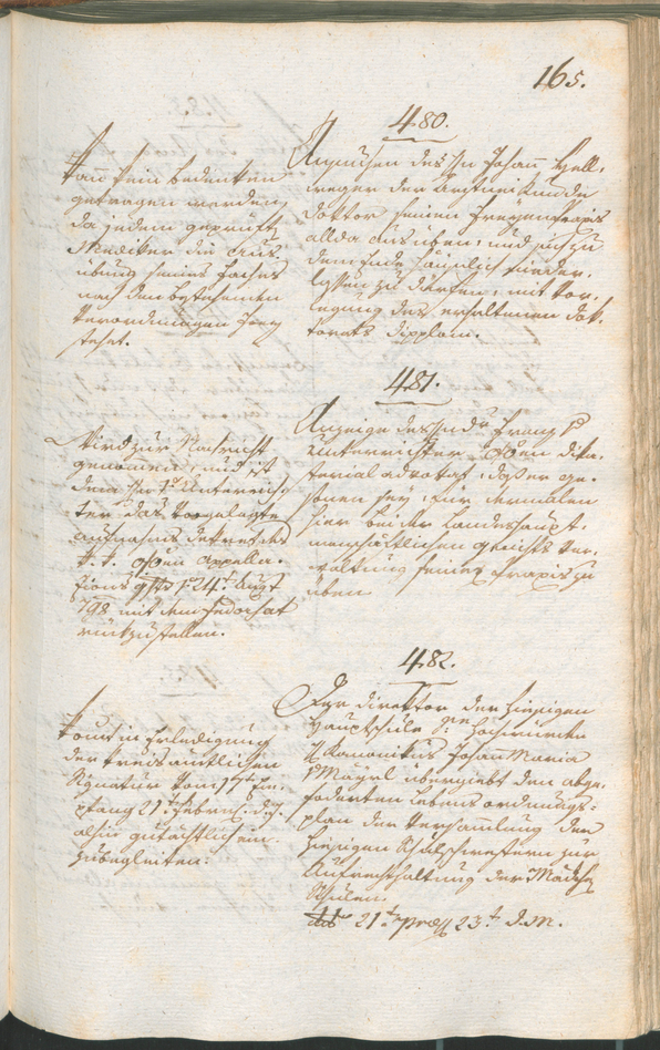 Civic Archives of Bozen-Bolzano - BOhisto Ratsprotokoll 1801 