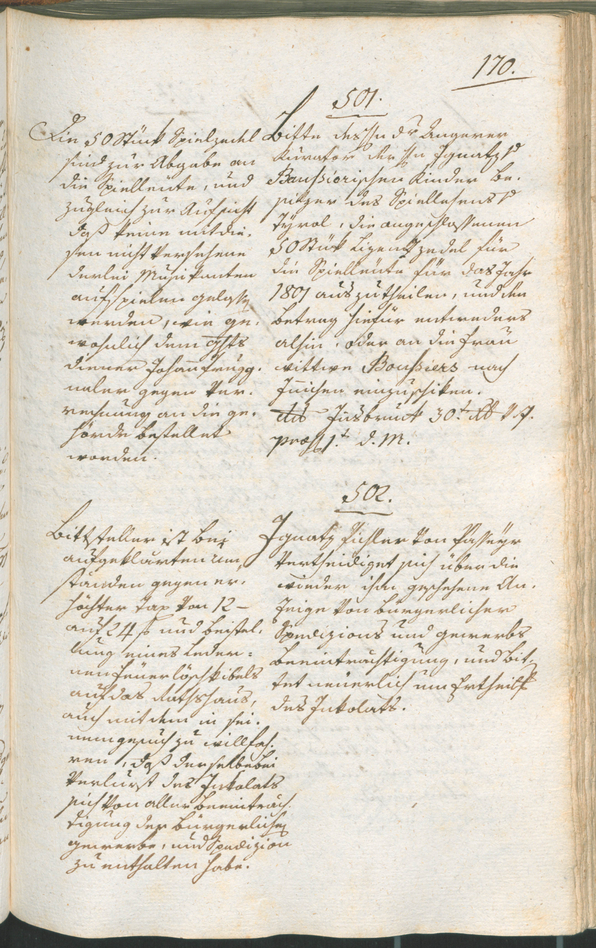 Civic Archives of Bozen-Bolzano - BOhisto Ratsprotokoll 1801 