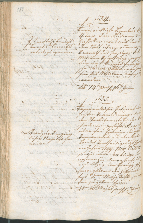 Civic Archives of Bozen-Bolzano - BOhisto Ratsprotokoll 1801 