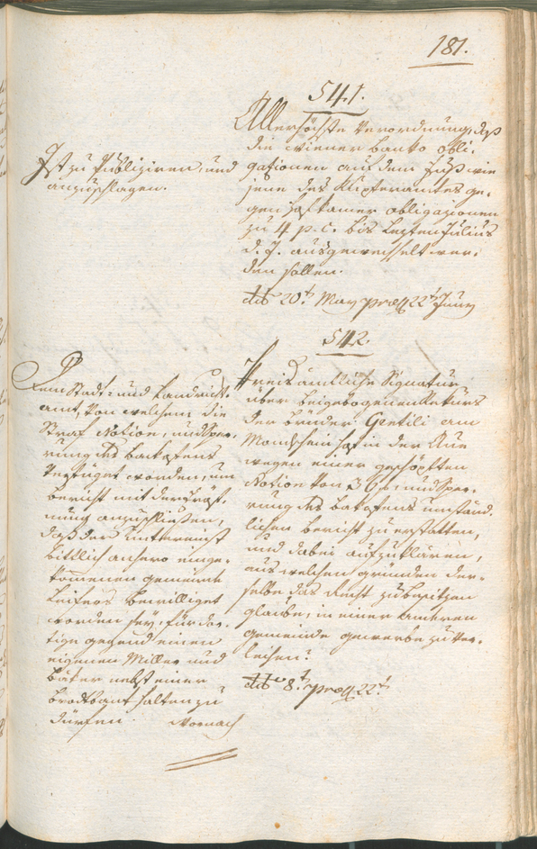 Civic Archives of Bozen-Bolzano - BOhisto Ratsprotokoll 1801 