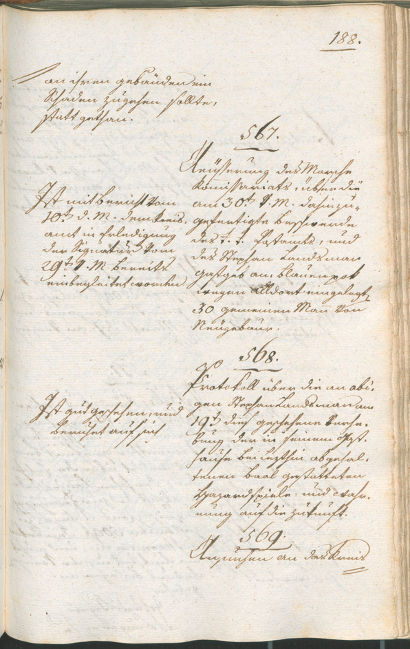 Civic Archives of Bozen-Bolzano - BOhisto Ratsprotokoll 1801 