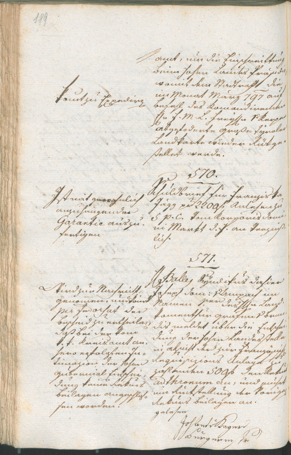 Civic Archives of Bozen-Bolzano - BOhisto Ratsprotokoll 1801 