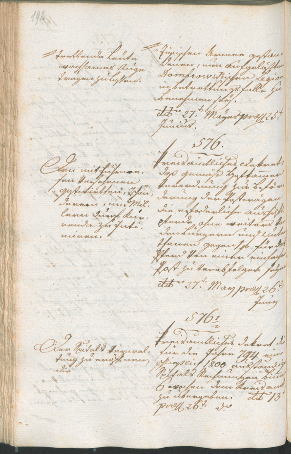 Civic Archives of Bozen-Bolzano - BOhisto Ratsprotokoll 1801 