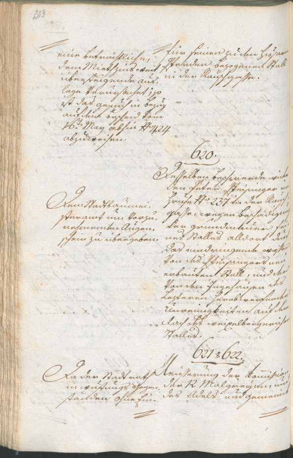 Civic Archives of Bozen-Bolzano - BOhisto Ratsprotokoll 1801 