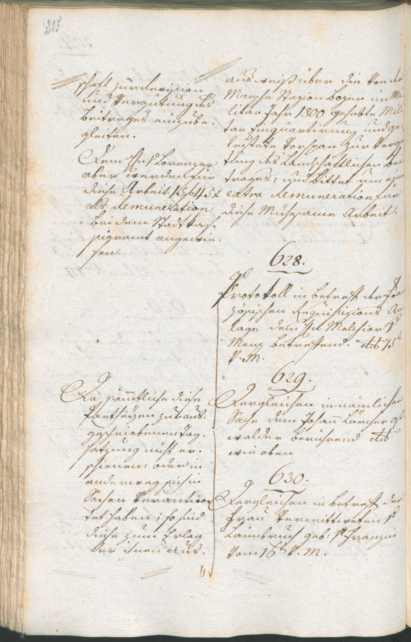 Civic Archives of Bozen-Bolzano - BOhisto Ratsprotokoll 1801 