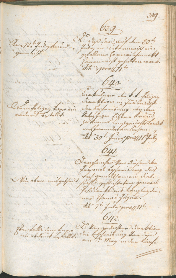 Civic Archives of Bozen-Bolzano - BOhisto Ratsprotokoll 1801 