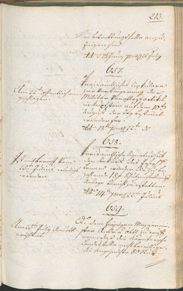 Civic Archives of Bozen-Bolzano - BOhisto Ratsprotokoll 1801 