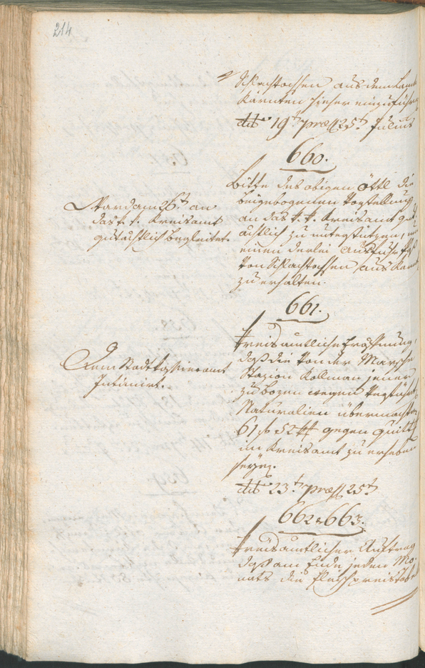 Civic Archives of Bozen-Bolzano - BOhisto Ratsprotokoll 1801 