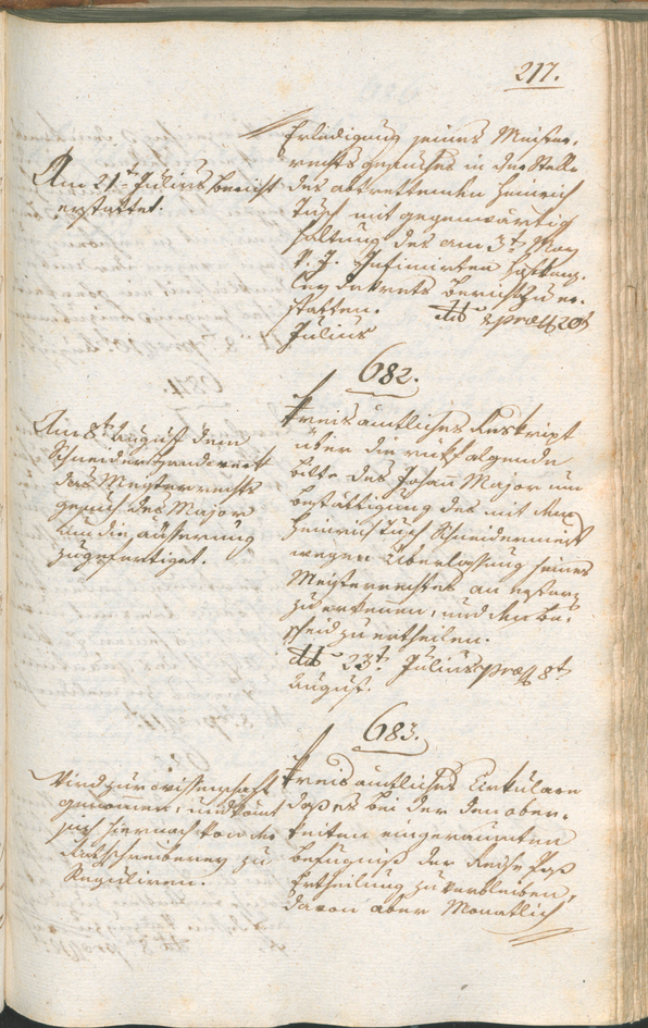 Civic Archives of Bozen-Bolzano - BOhisto Ratsprotokoll 1801 