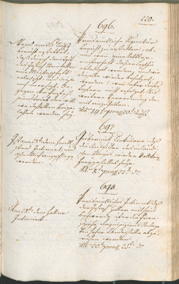 Civic Archives of Bozen-Bolzano - BOhisto Ratsprotokoll 1801 