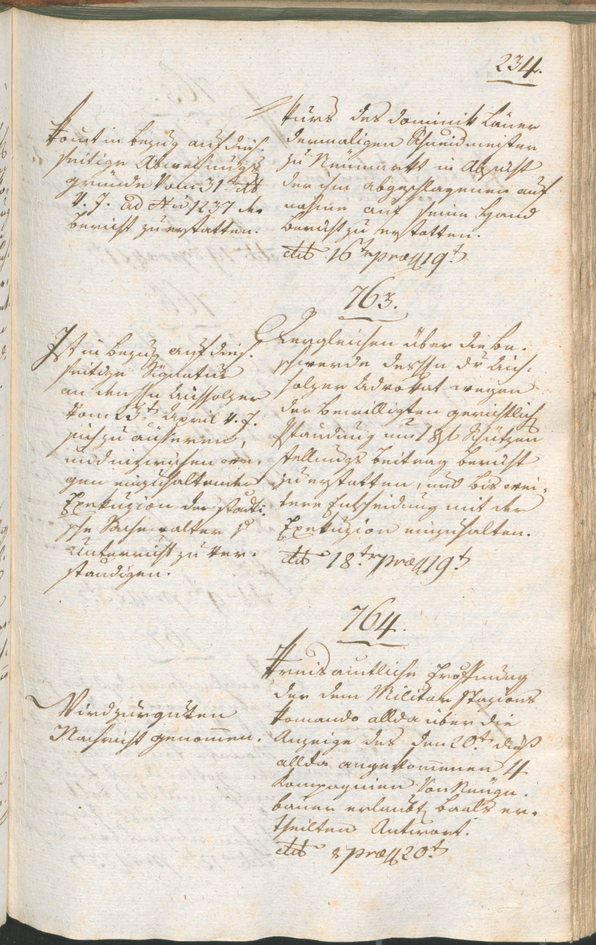 Civic Archives of Bozen-Bolzano - BOhisto Ratsprotokoll 1801 