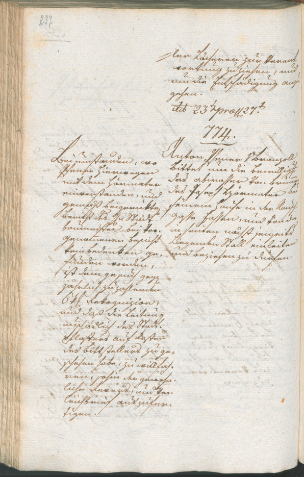 Civic Archives of Bozen-Bolzano - BOhisto Ratsprotokoll 1801 