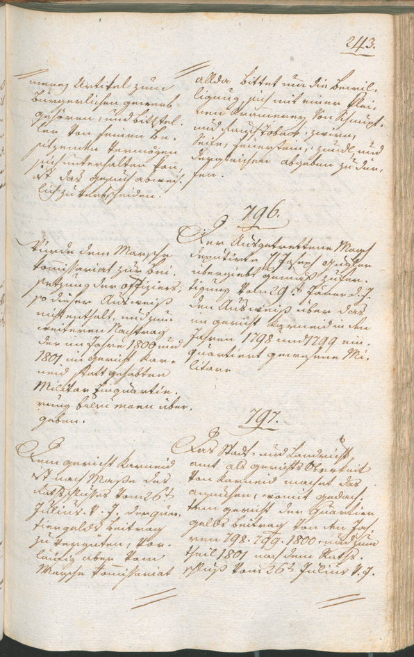 Civic Archives of Bozen-Bolzano - BOhisto Ratsprotokoll 1801 