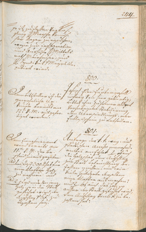 Civic Archives of Bozen-Bolzano - BOhisto Ratsprotokoll 1801 