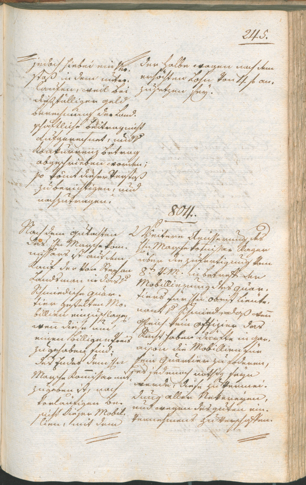 Civic Archives of Bozen-Bolzano - BOhisto Ratsprotokoll 1801 