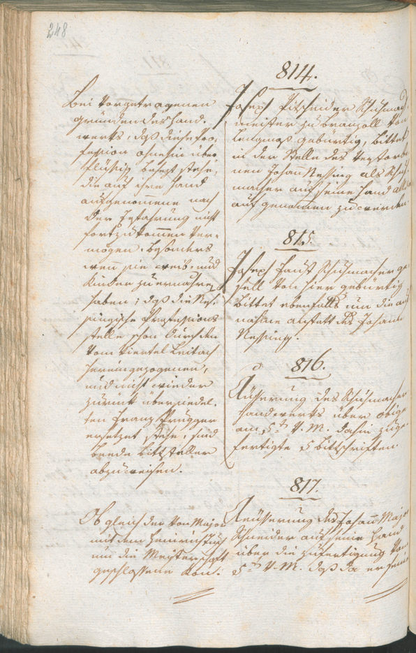 Civic Archives of Bozen-Bolzano - BOhisto Ratsprotokoll 1801 