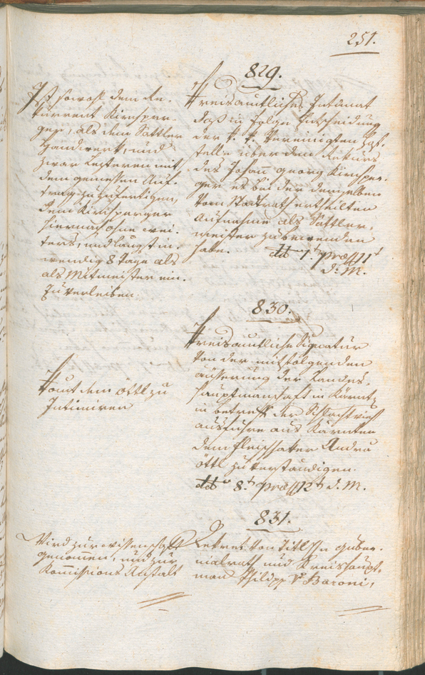 Civic Archives of Bozen-Bolzano - BOhisto Ratsprotokoll 1801 