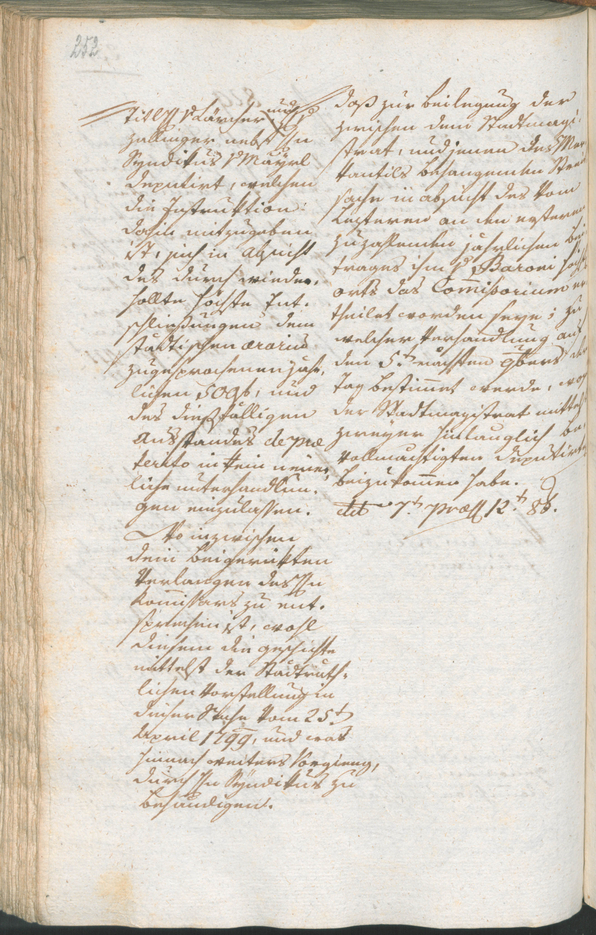 Civic Archives of Bozen-Bolzano - BOhisto Ratsprotokoll 1801 