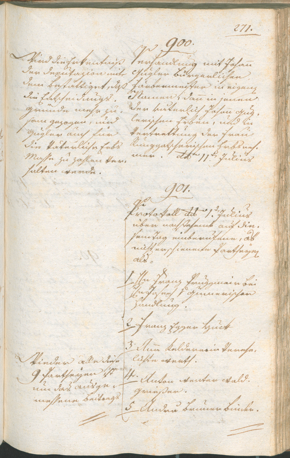 Civic Archives of Bozen-Bolzano - BOhisto Ratsprotokoll 1801 