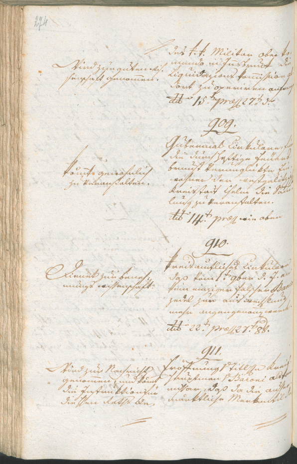 Civic Archives of Bozen-Bolzano - BOhisto Ratsprotokoll 1801 