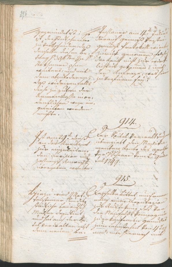 Civic Archives of Bozen-Bolzano - BOhisto Ratsprotokoll 1801 