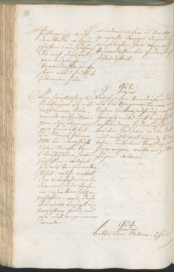 Civic Archives of Bozen-Bolzano - BOhisto Ratsprotokoll 1801 