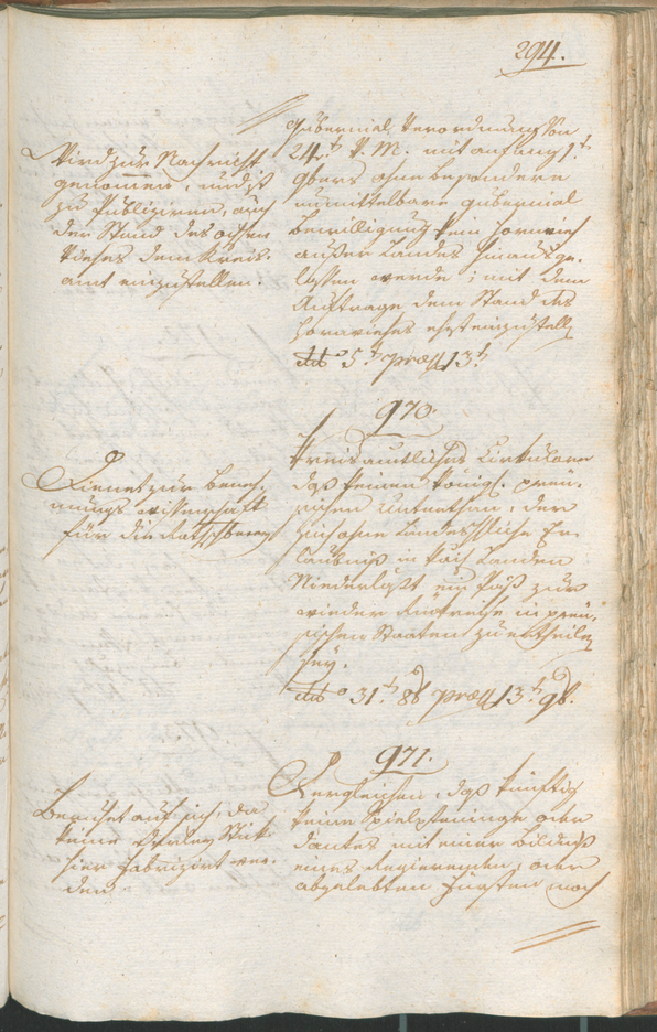 Civic Archives of Bozen-Bolzano - BOhisto Ratsprotokoll 1801 