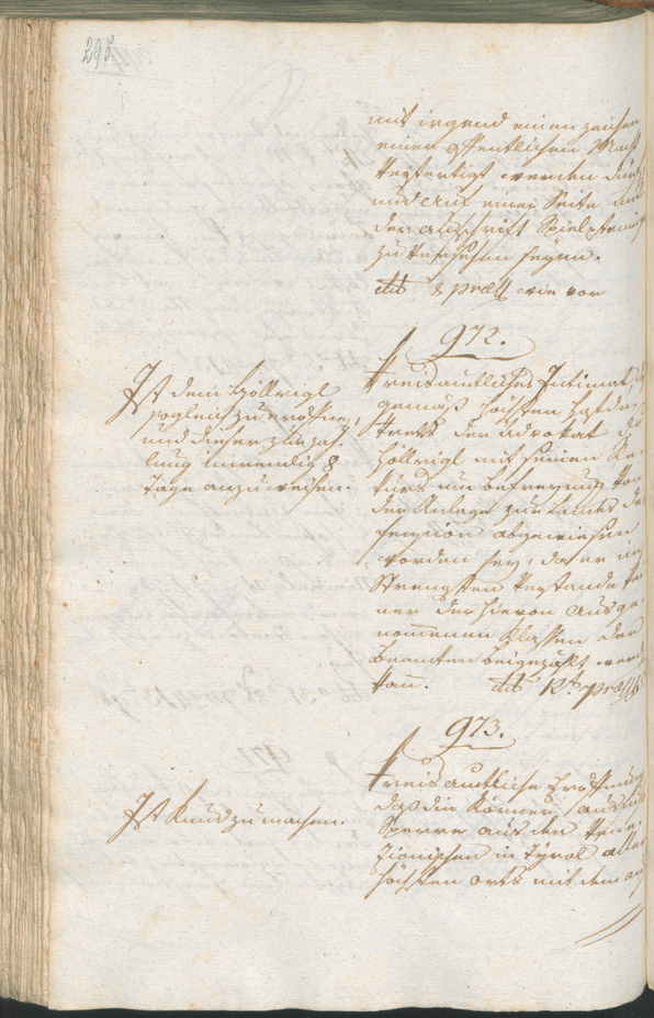 Civic Archives of Bozen-Bolzano - BOhisto Ratsprotokoll 1801 