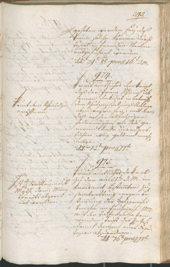 Civic Archives of Bozen-Bolzano - BOhisto Ratsprotokoll 1801 