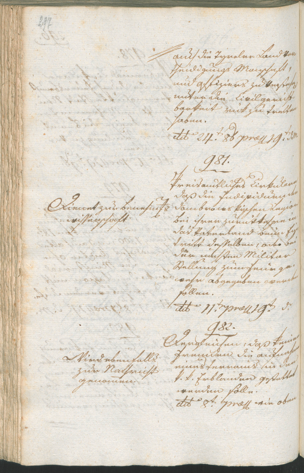 Civic Archives of Bozen-Bolzano - BOhisto Ratsprotokoll 1801 