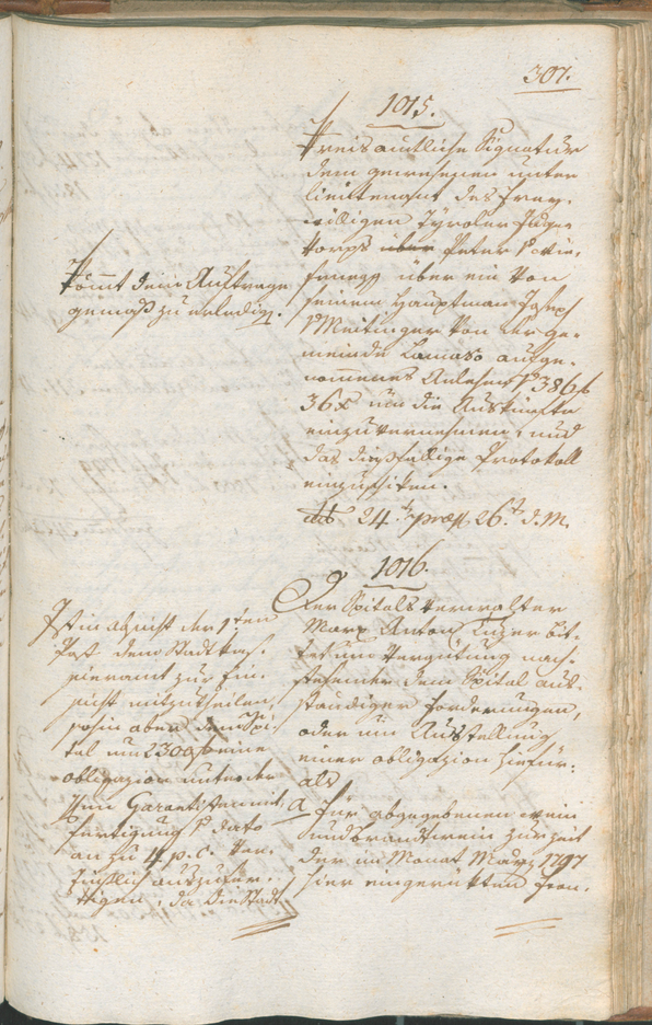 Civic Archives of Bozen-Bolzano - BOhisto Ratsprotokoll 1801 