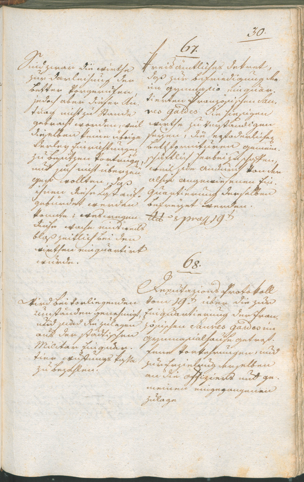 Civic Archives of Bozen-Bolzano - BOhisto Ratsprotokoll 1801 