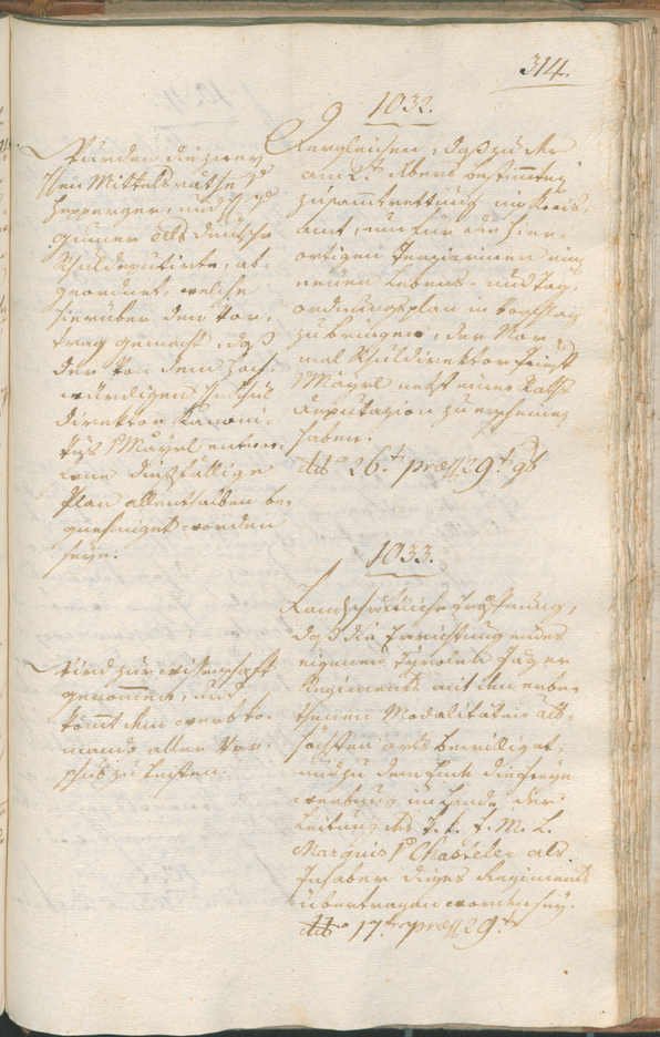 Civic Archives of Bozen-Bolzano - BOhisto Ratsprotokoll 1801 