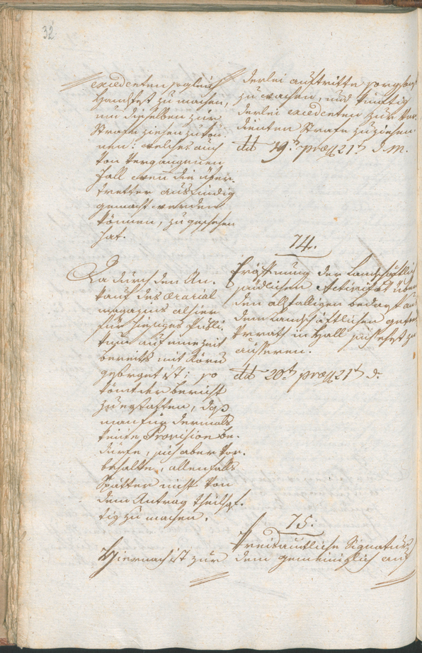 Civic Archives of Bozen-Bolzano - BOhisto Ratsprotokoll 1801 