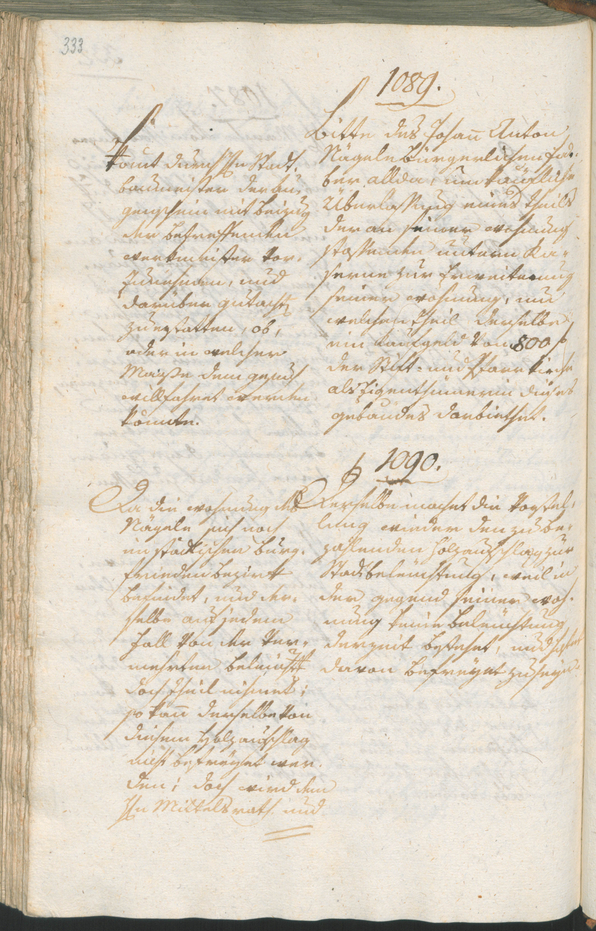 Civic Archives of Bozen-Bolzano - BOhisto Ratsprotokoll 1801 